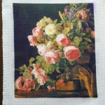 Goblen cusut – Buchet de Trandafiri