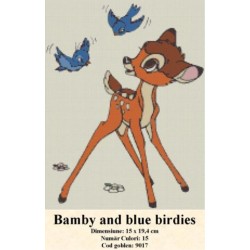 Bamby blue birdies